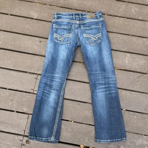 BKE men’s Carter stretch boot cut jeans size 28S - Picture 6 of 6